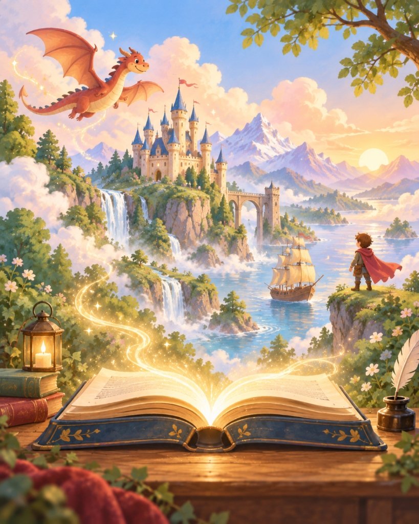 Children's Picture Book Magical Illustration