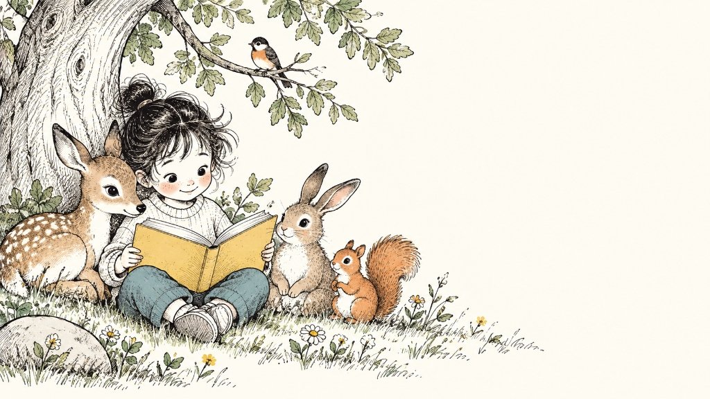 Ink & Line Children's Picture Book Illustration
